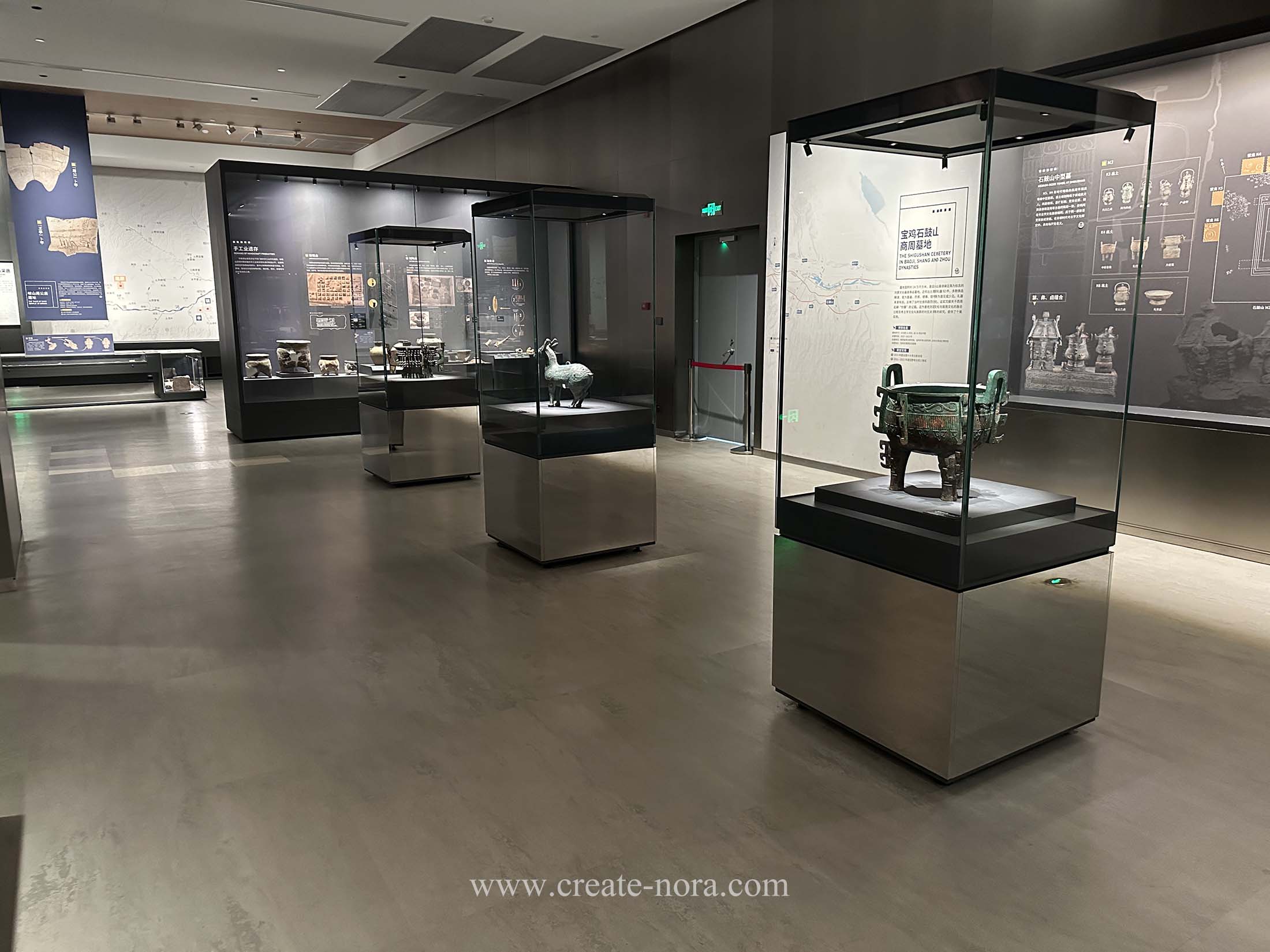 the photo of nora rubber flooring in shanxi archaeology Museum 9